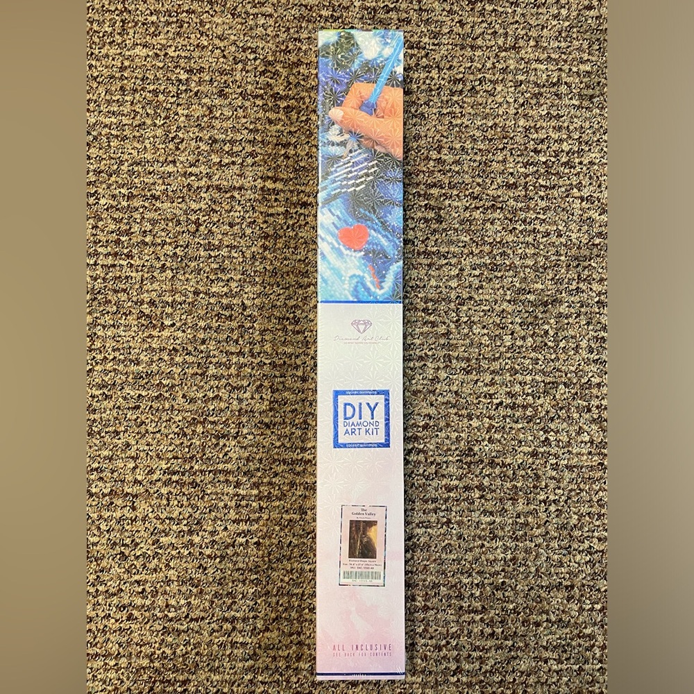 NIB The Golden Valley Diamond Art Club DIY Diamond Art Kit